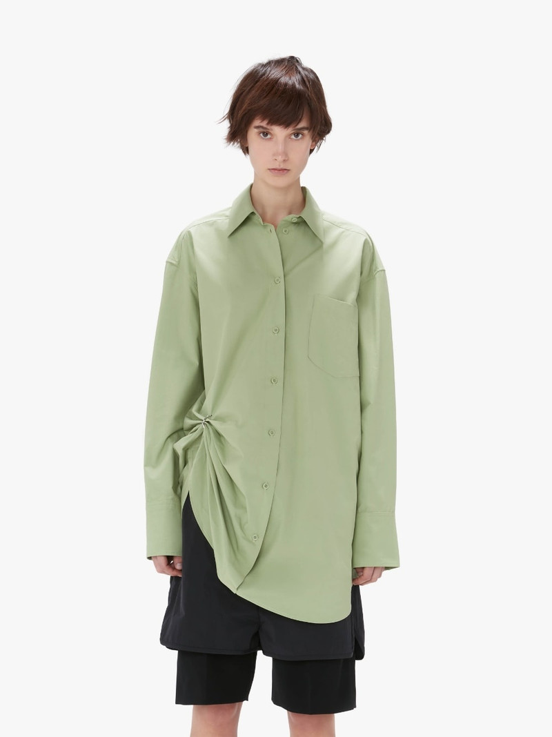 JW Anderson RING DETAIL ROLL SHIRT outlook