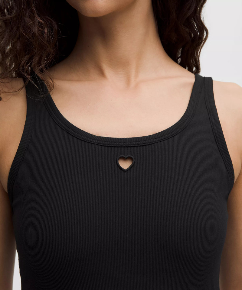 Nulu Ribbed Scoopneck Bra Light Support, B/C Cup *Heart 6