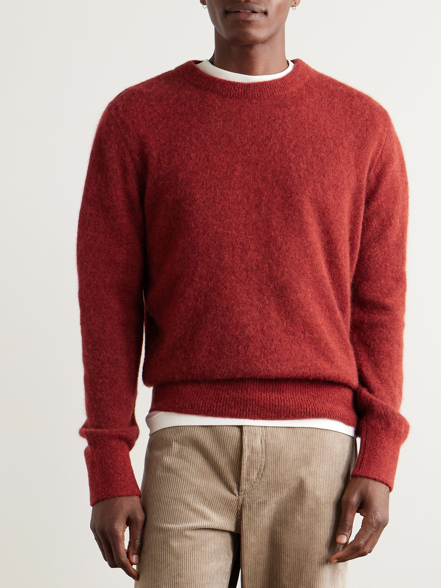 Blenheim Knitted Sweater Red - 3