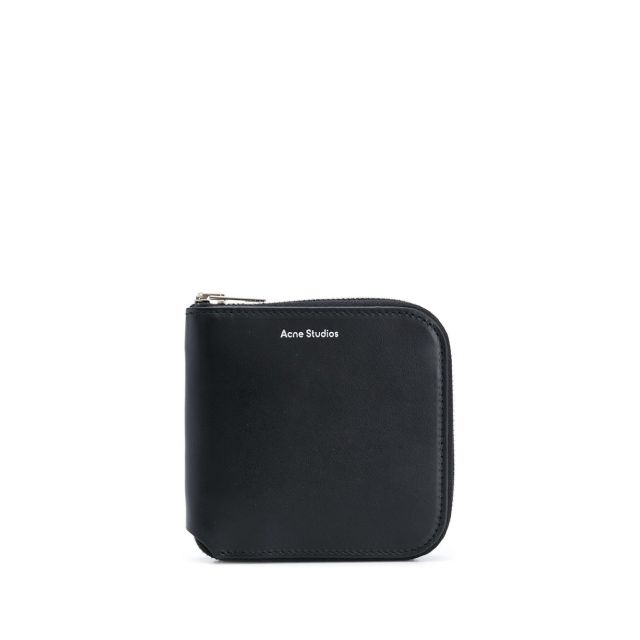 Acne Studios Black wallet | genteroma | REVERSIBLE