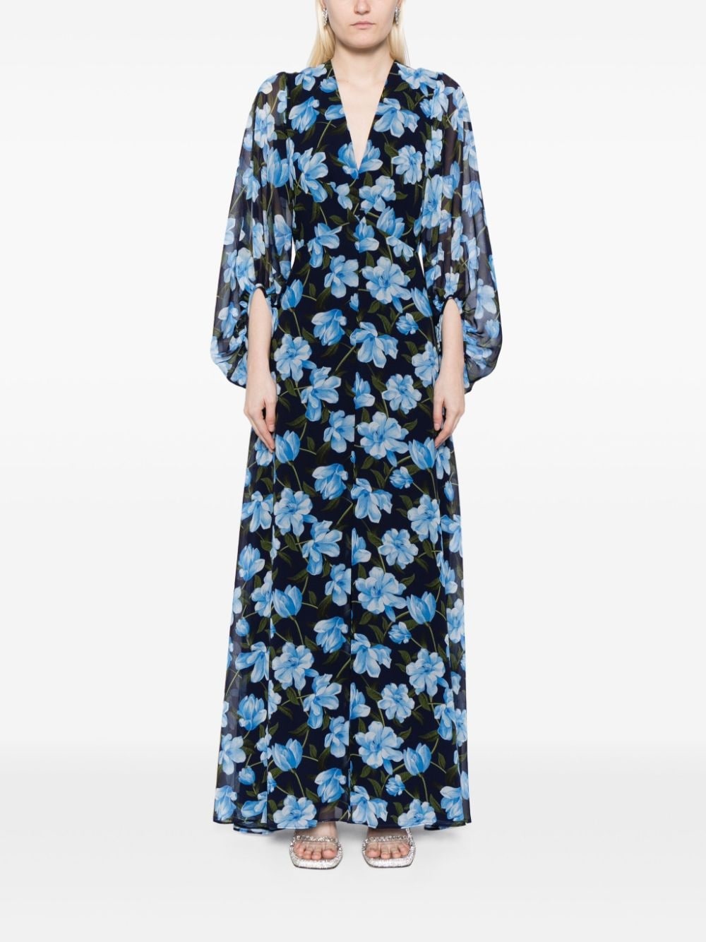 Jenny floral-print gown - 2