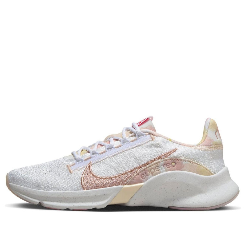 (WMNS) Nike SuperRep Go 3 Next Nature Flyknit Premium 'White Red Stardust' FN6585-100 - 1
