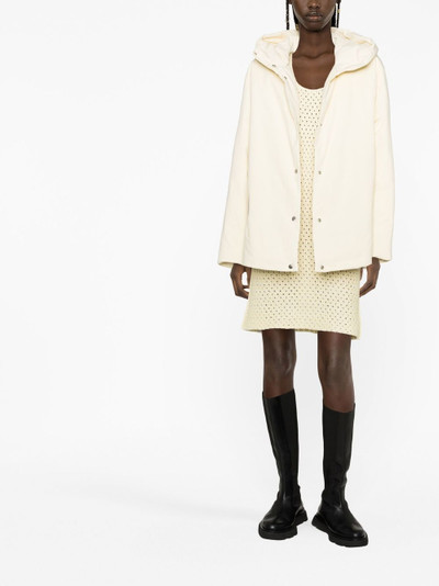 Jil Sander hooded midi coat outlook