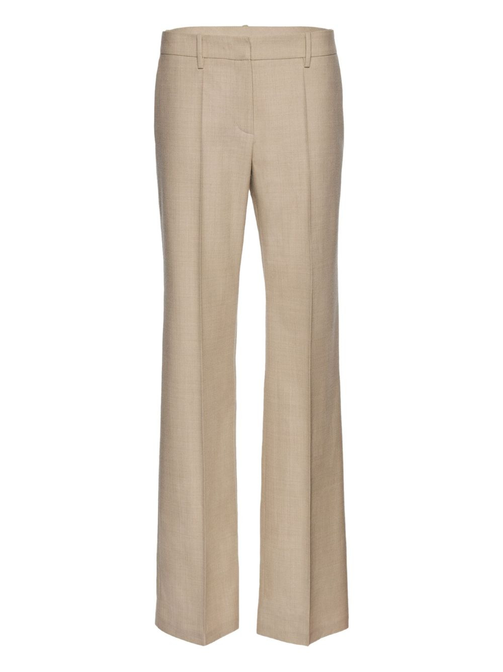 pleated-front trousers - 1