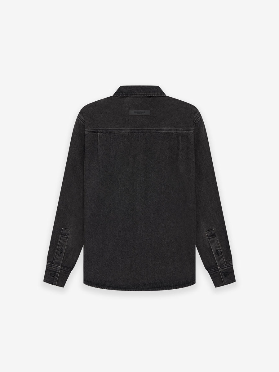 Kids L/S Denim Shirt - 2