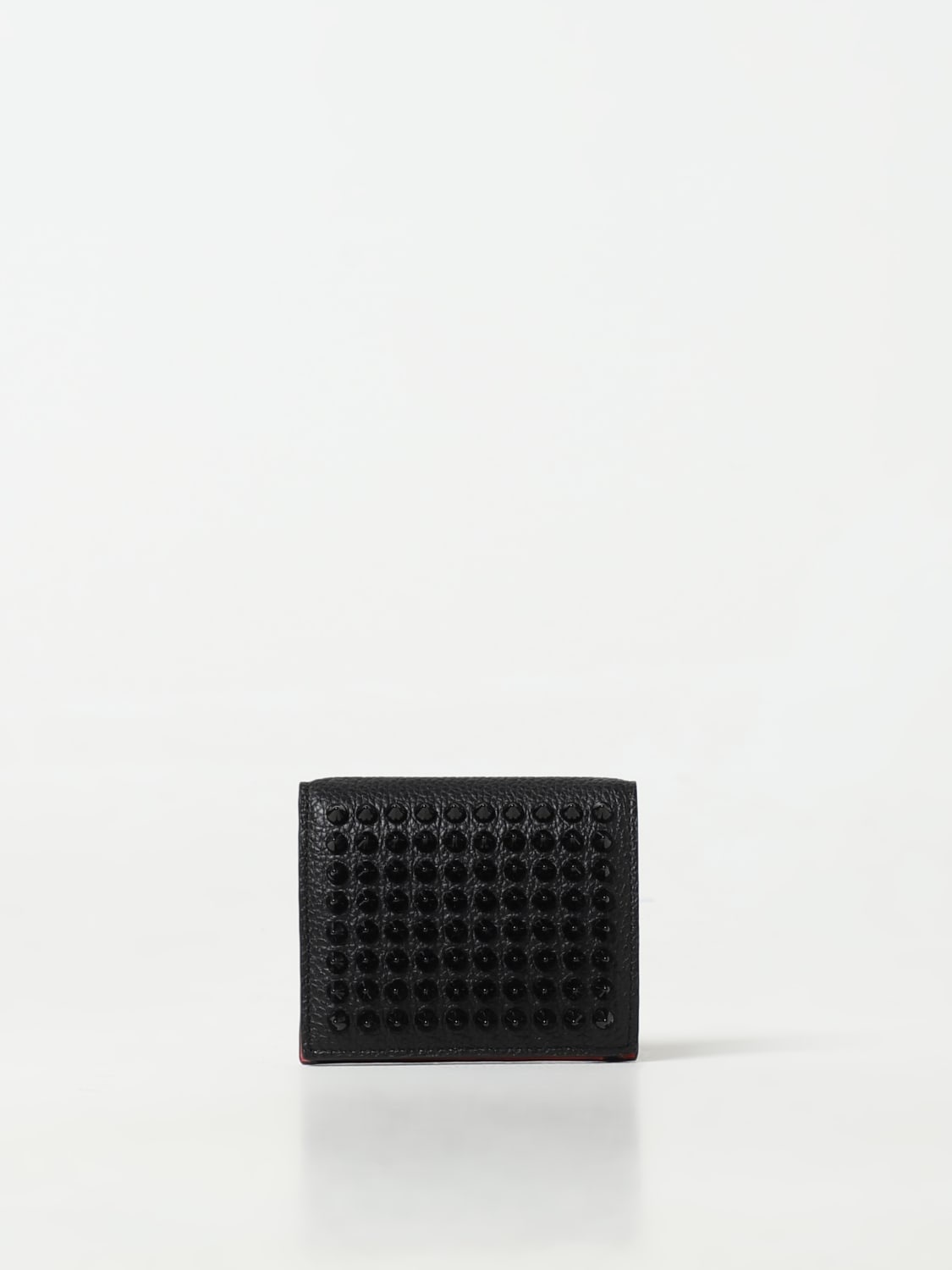 Christian Louboutin wallet in leather with studs - 1