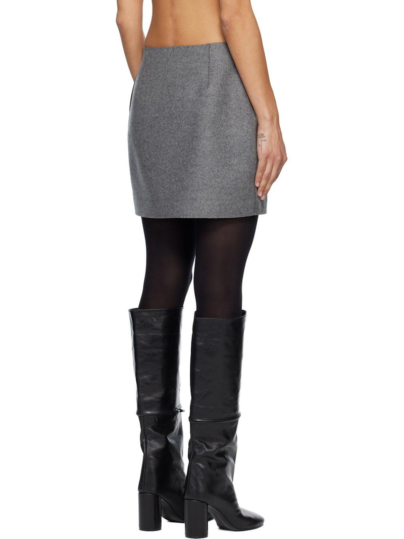 Gray Base Miniskirt 3