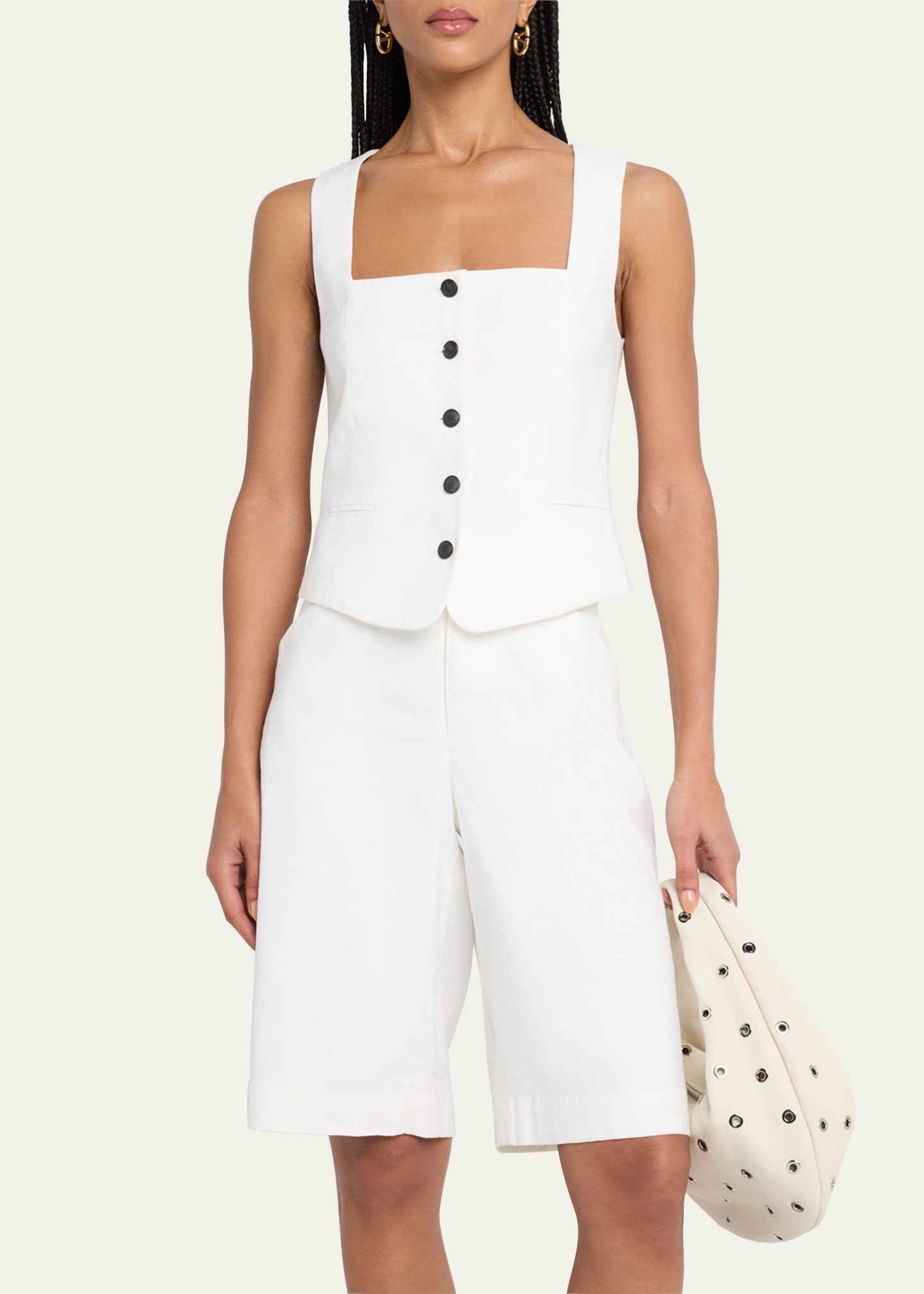 Mariana Linen Vest - 4