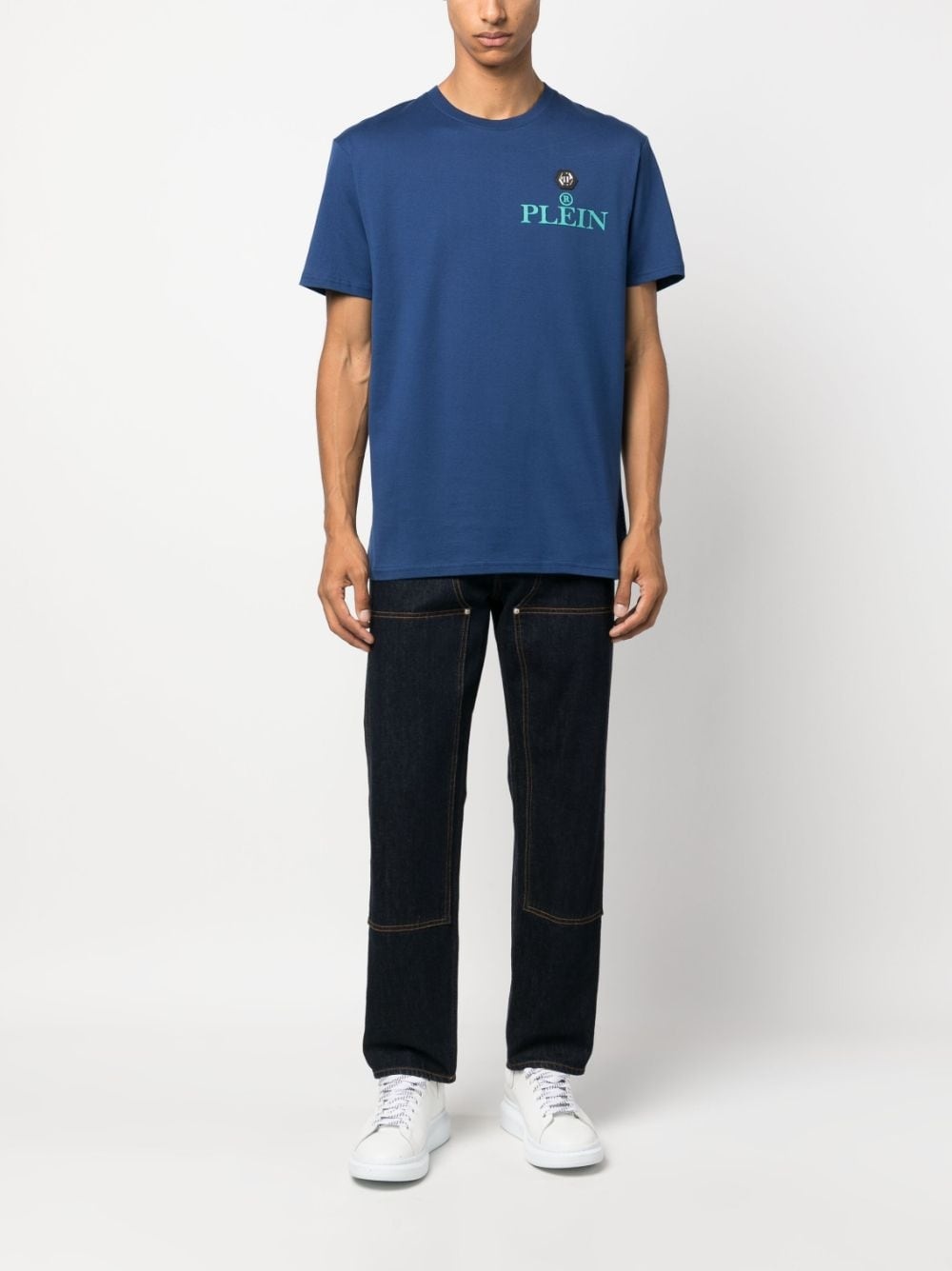 Iconic Plein logo-print T-shirt - 2