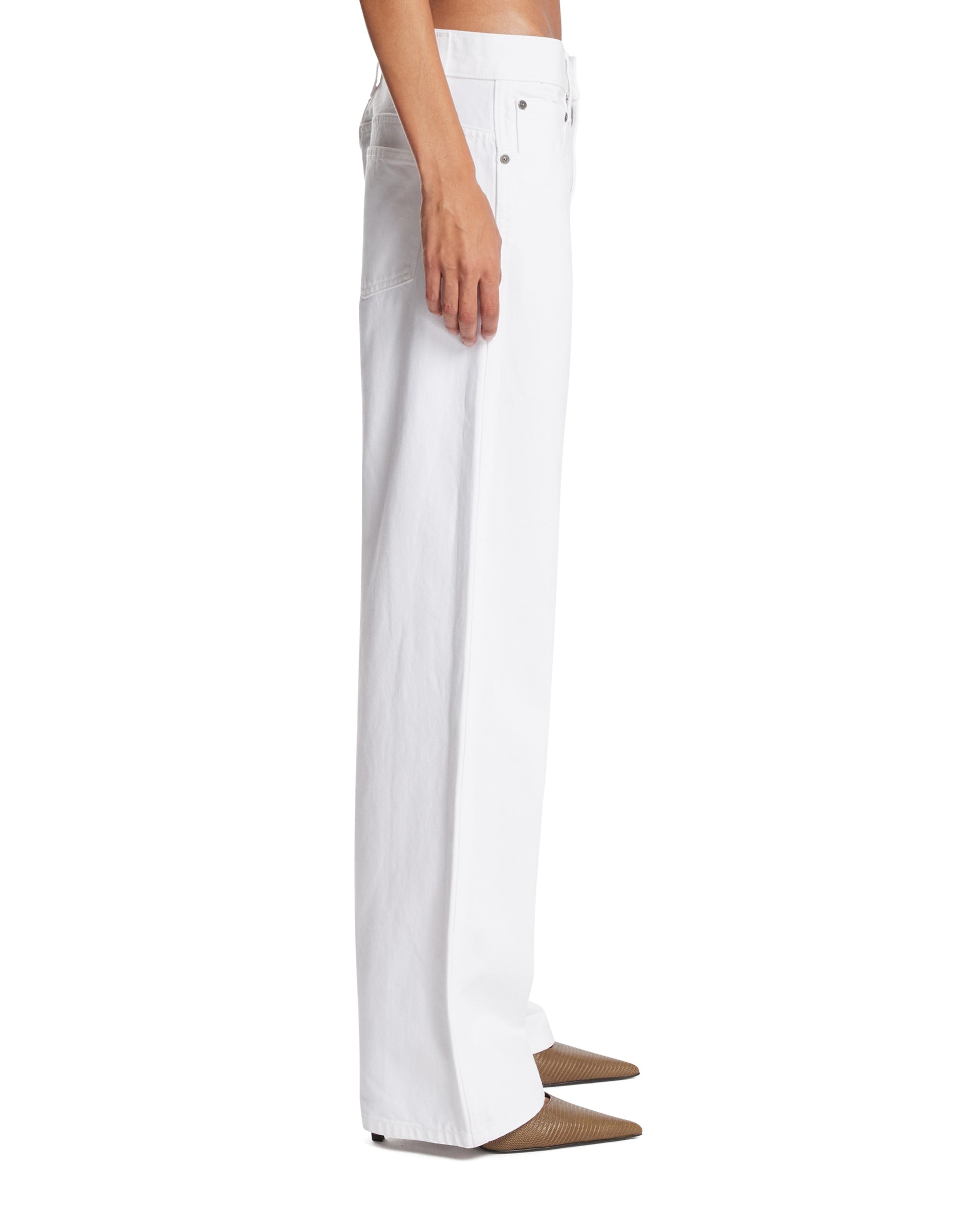 White Bonnie Jeans - 5