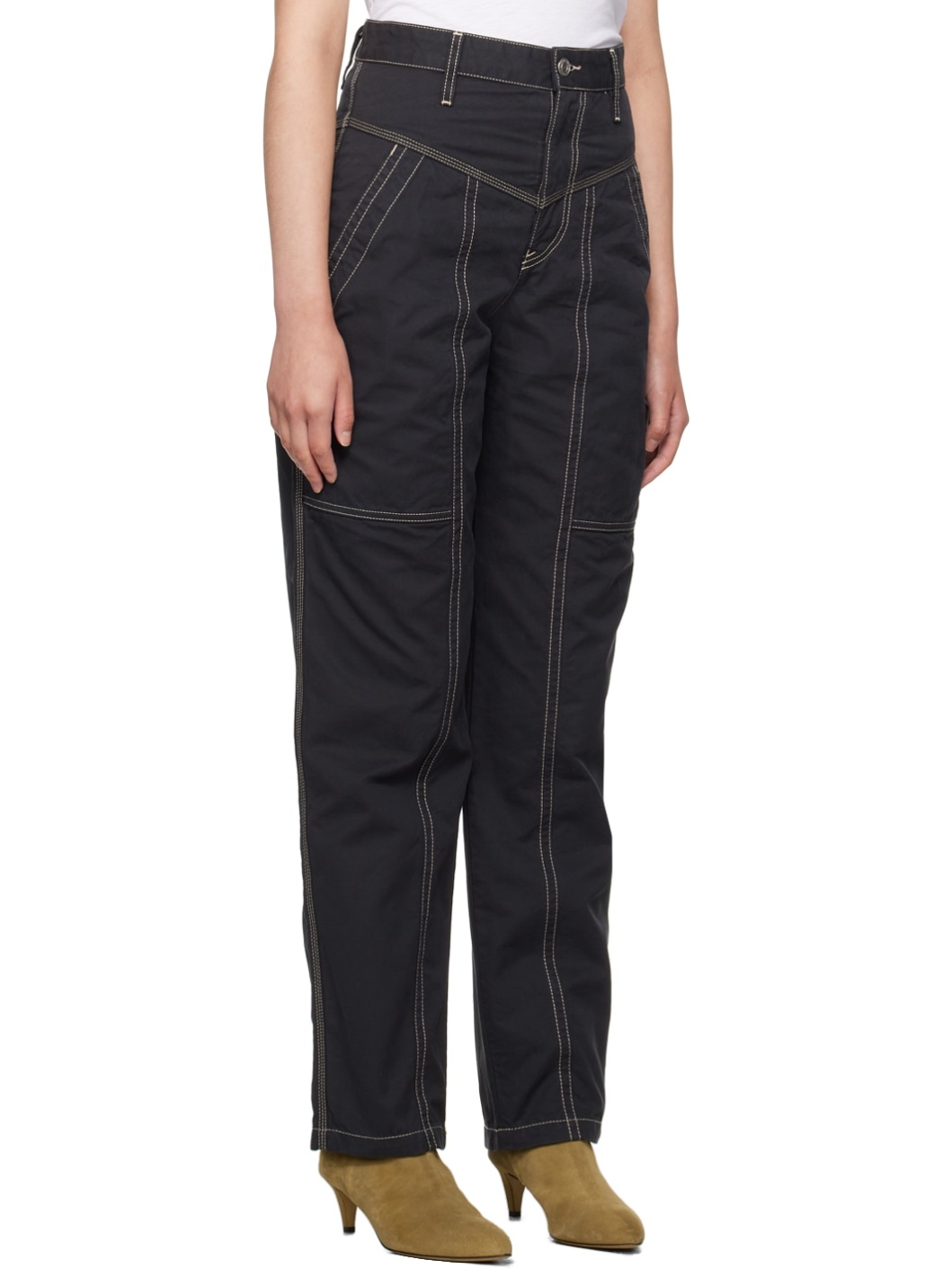 Black Denzel Trousers - 2