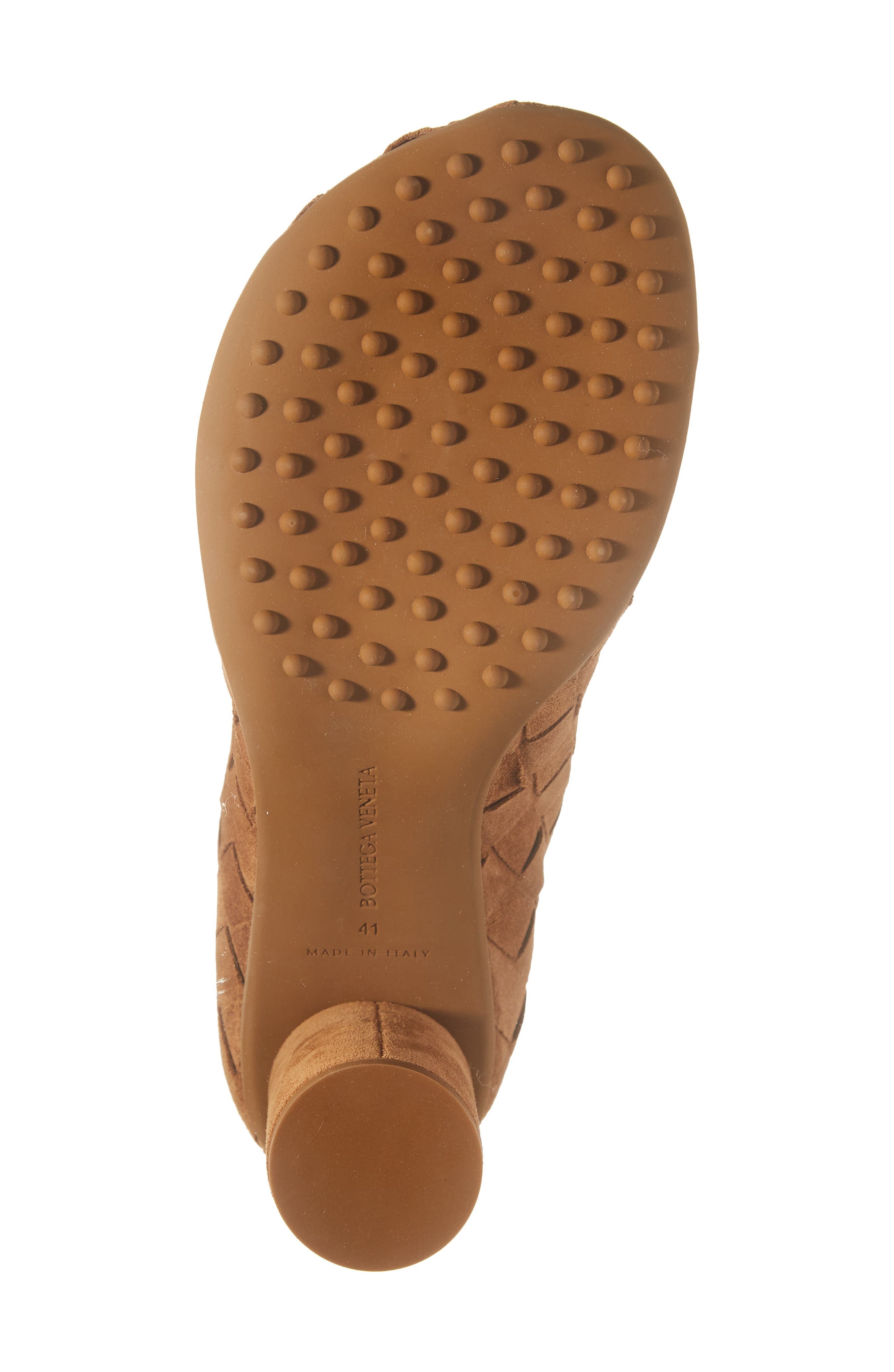 Bottega Veneta Atomic Intrecciato Bootie in Caramel at Nordstrom - 6
