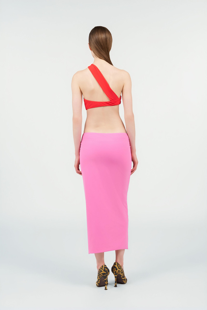 Long Asymmetric Dress with Jewel Detail 4