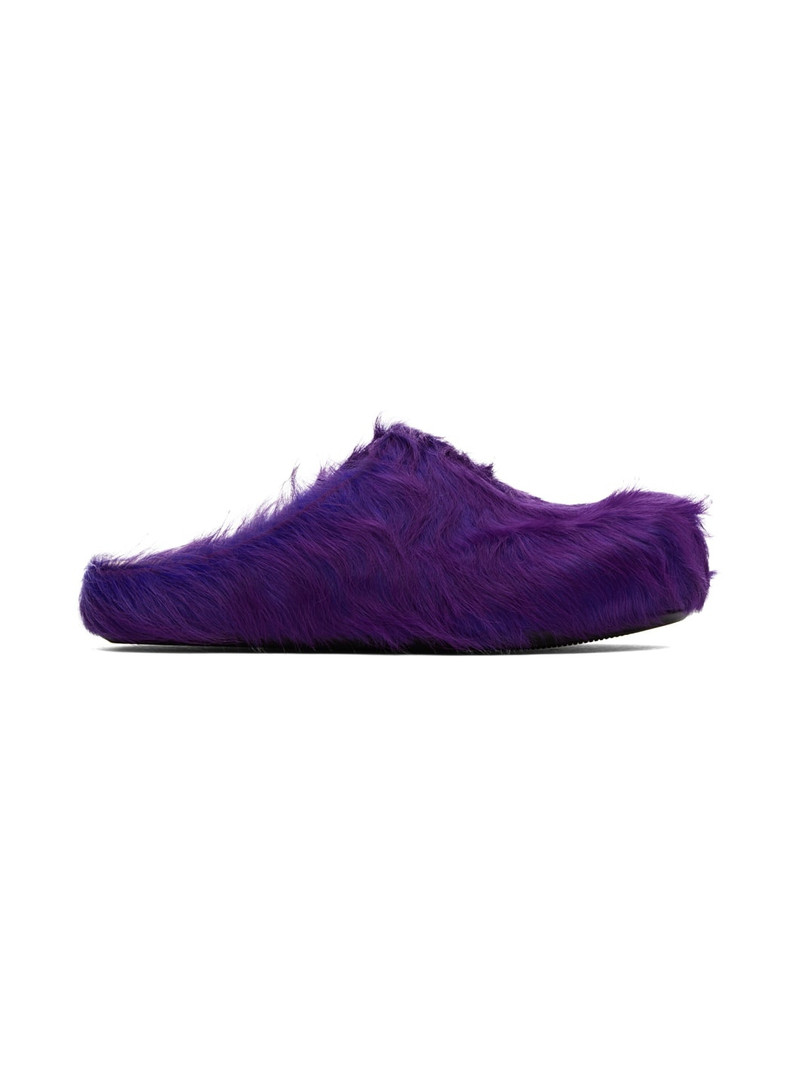 Purple Fussbett Sabot Loafers 1