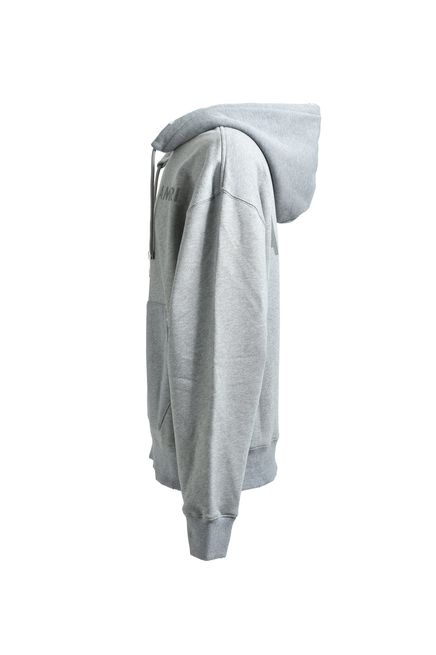 AMIRI STENCIL OVERSIZED HOODIE / GRY - 8