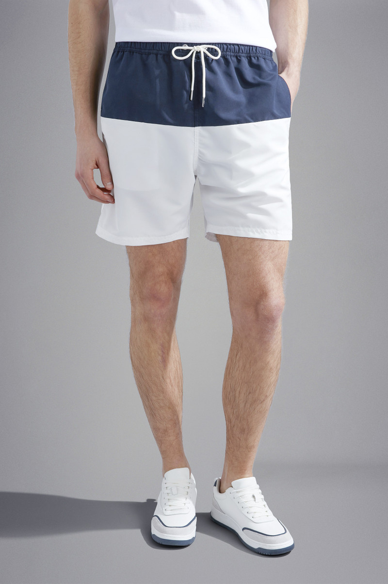 TWO-TONE SWIM SHORTS 6