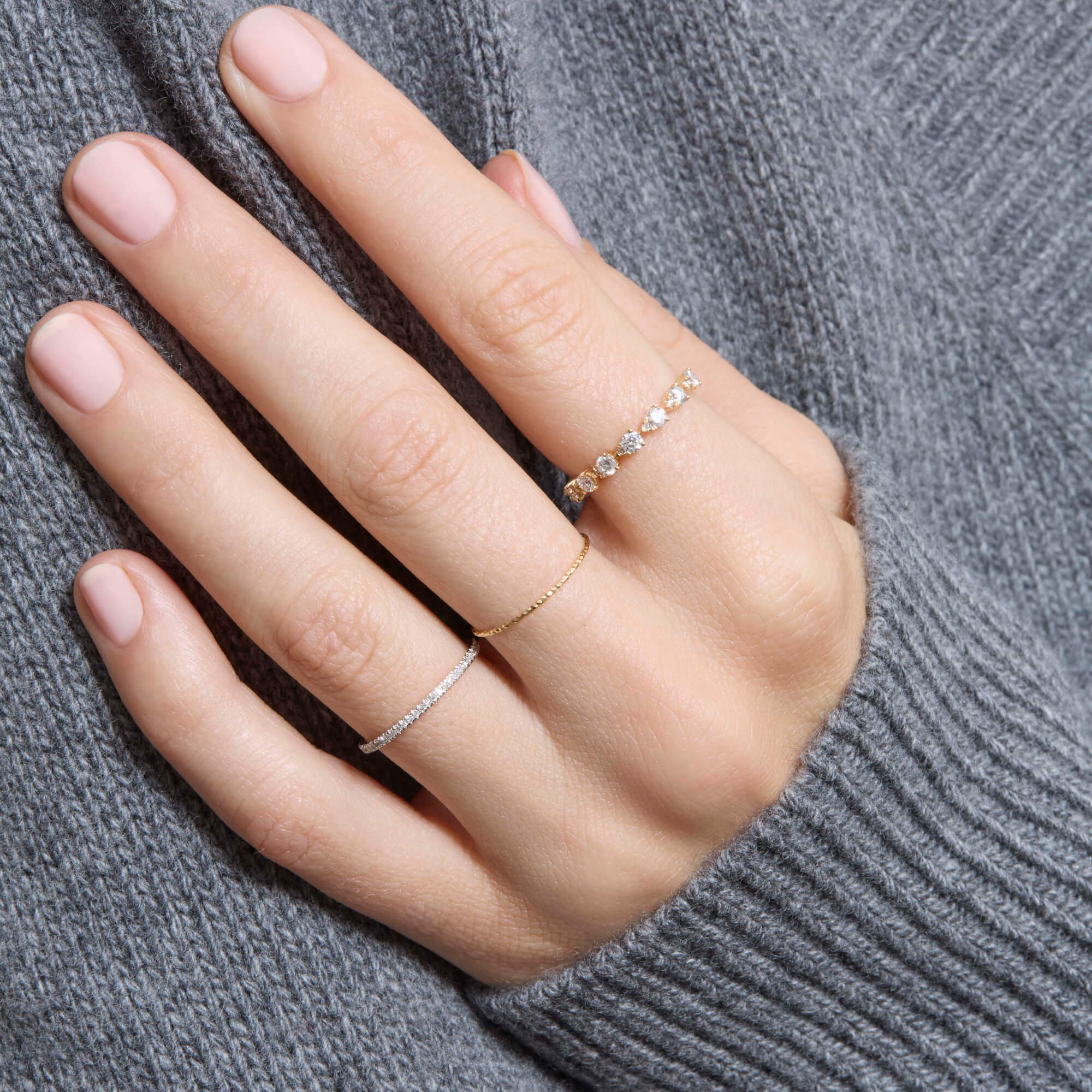 Ultra Fine Sparkle Ring - 4