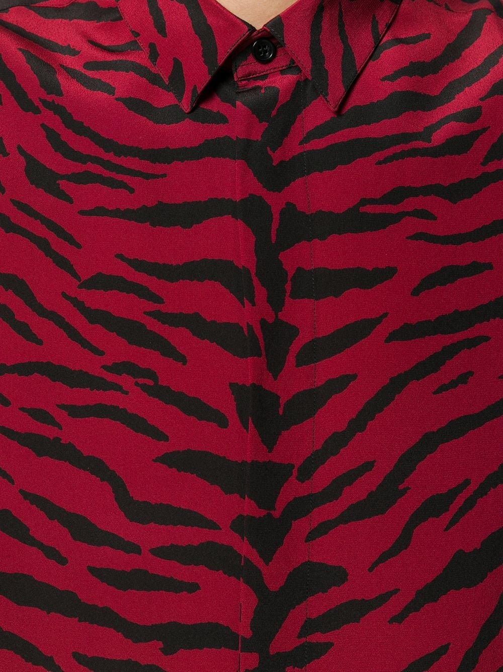 animal print silk shirt - 5