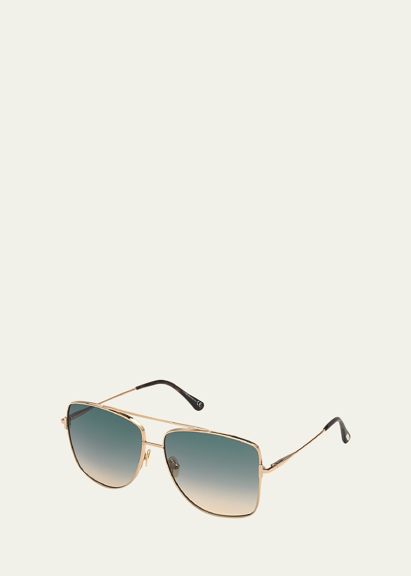 Reggie Metal Aviator Sunglasses - 2