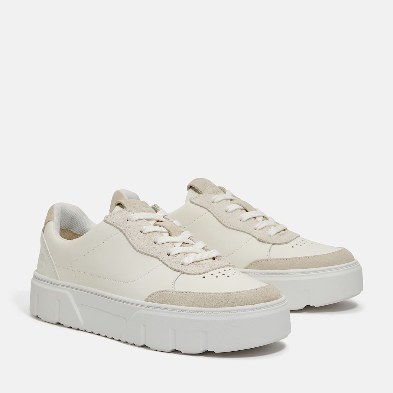 Women's Laurel Court Suede Accent Lace-Up Sneaker - 6