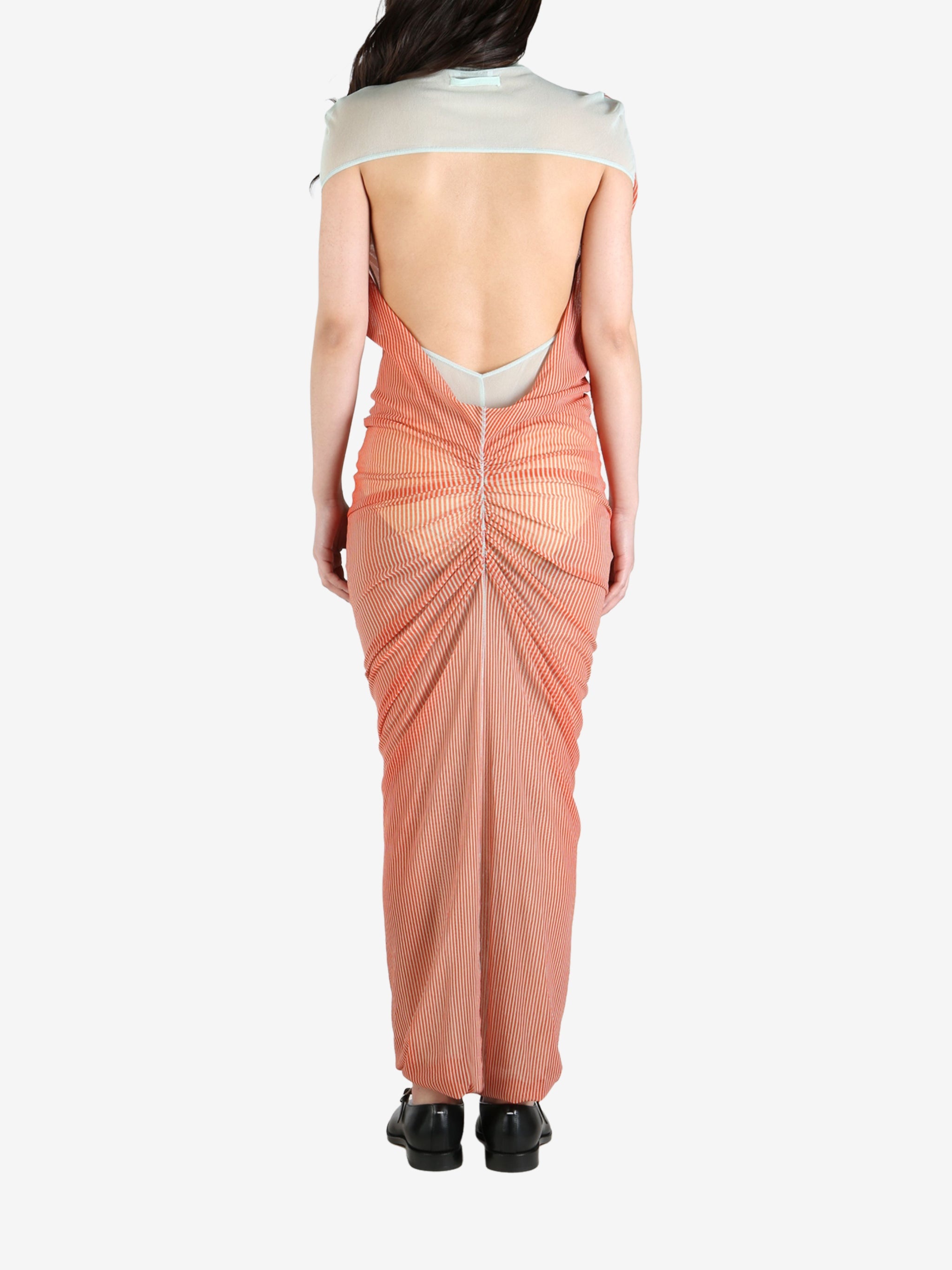 JEAN PAUL GAULTIER - Women Long Draped Body Morphing Dress - 3