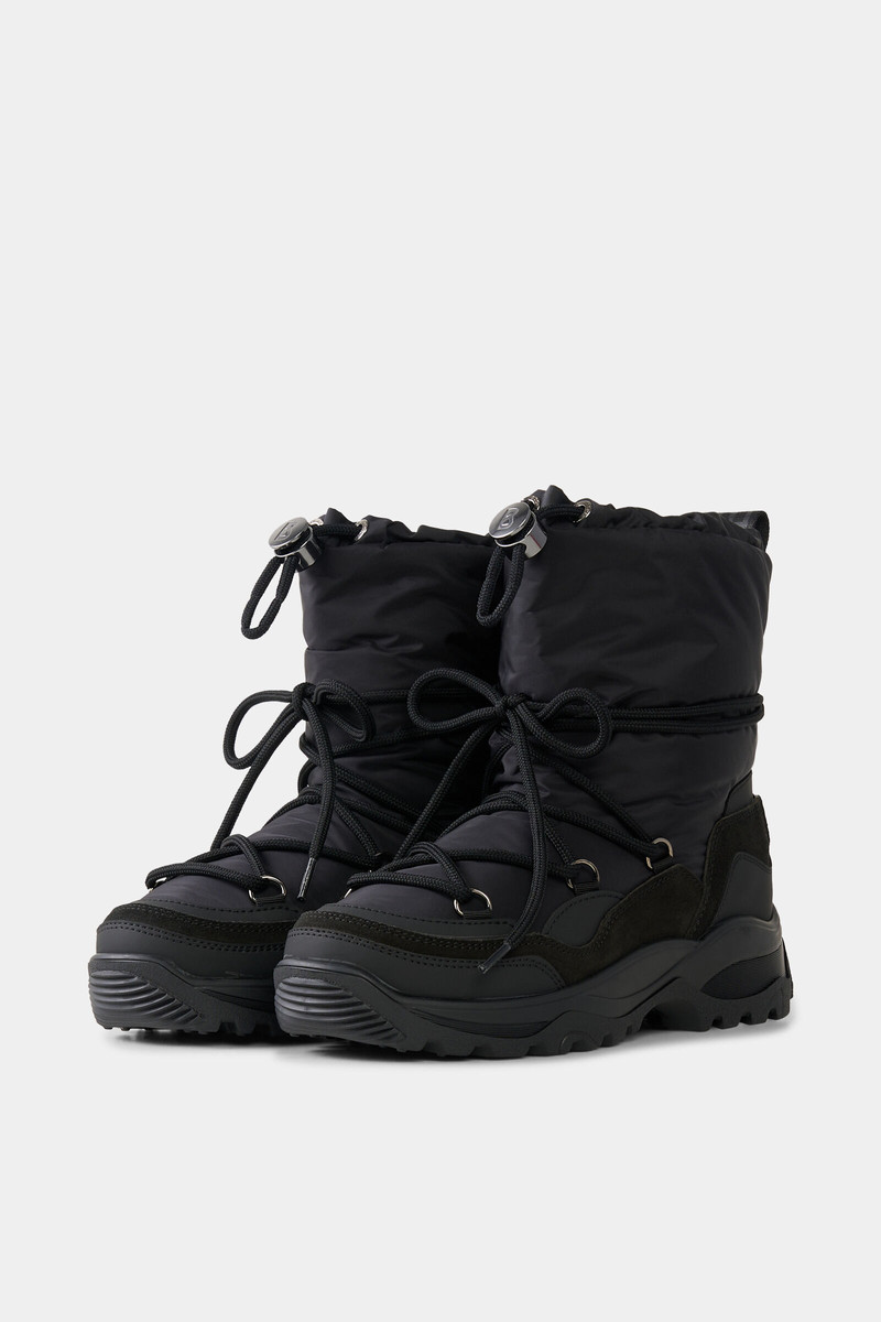 Snow boots Alta Badia with spikes in Black 8