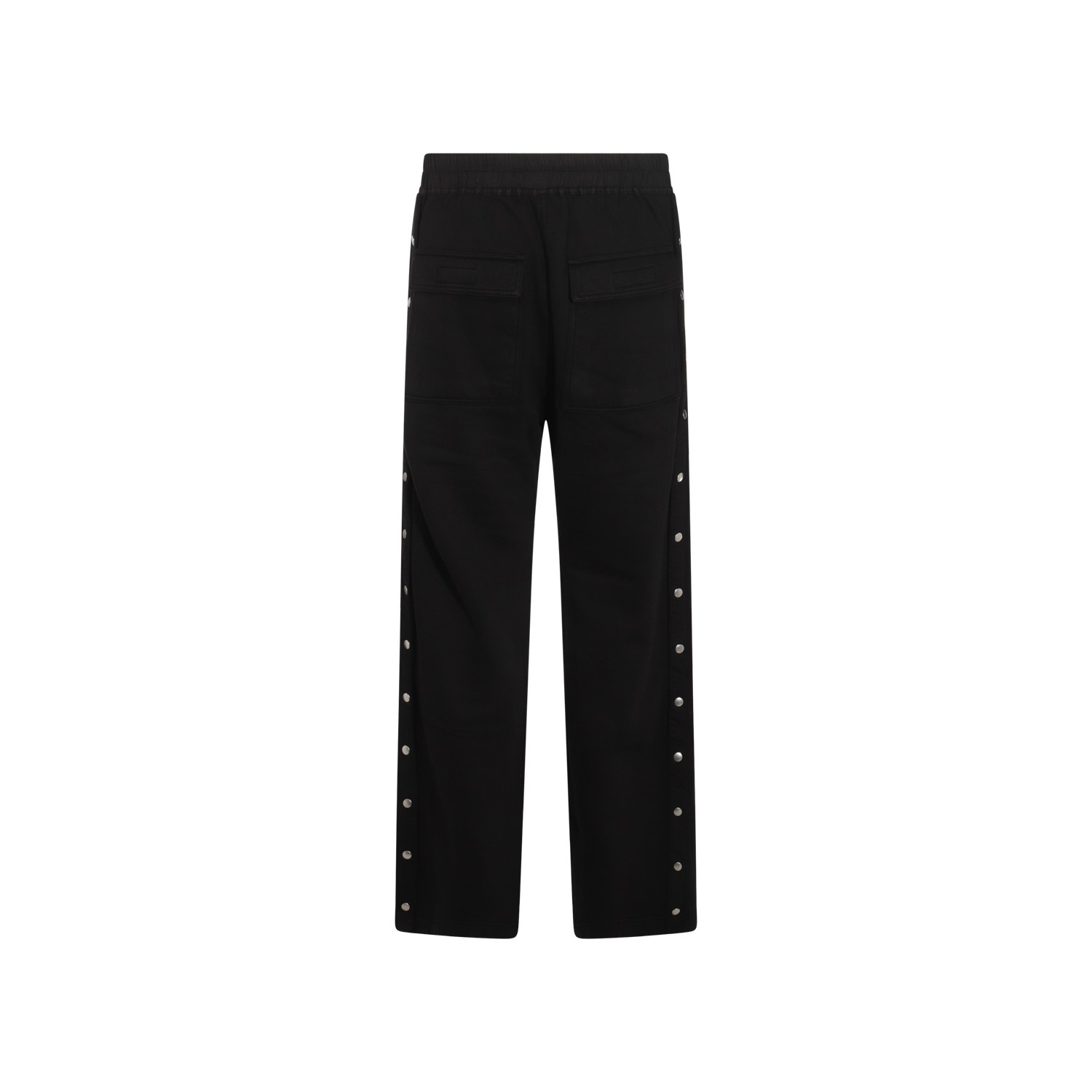 BLACK COTTON PANTS - 2