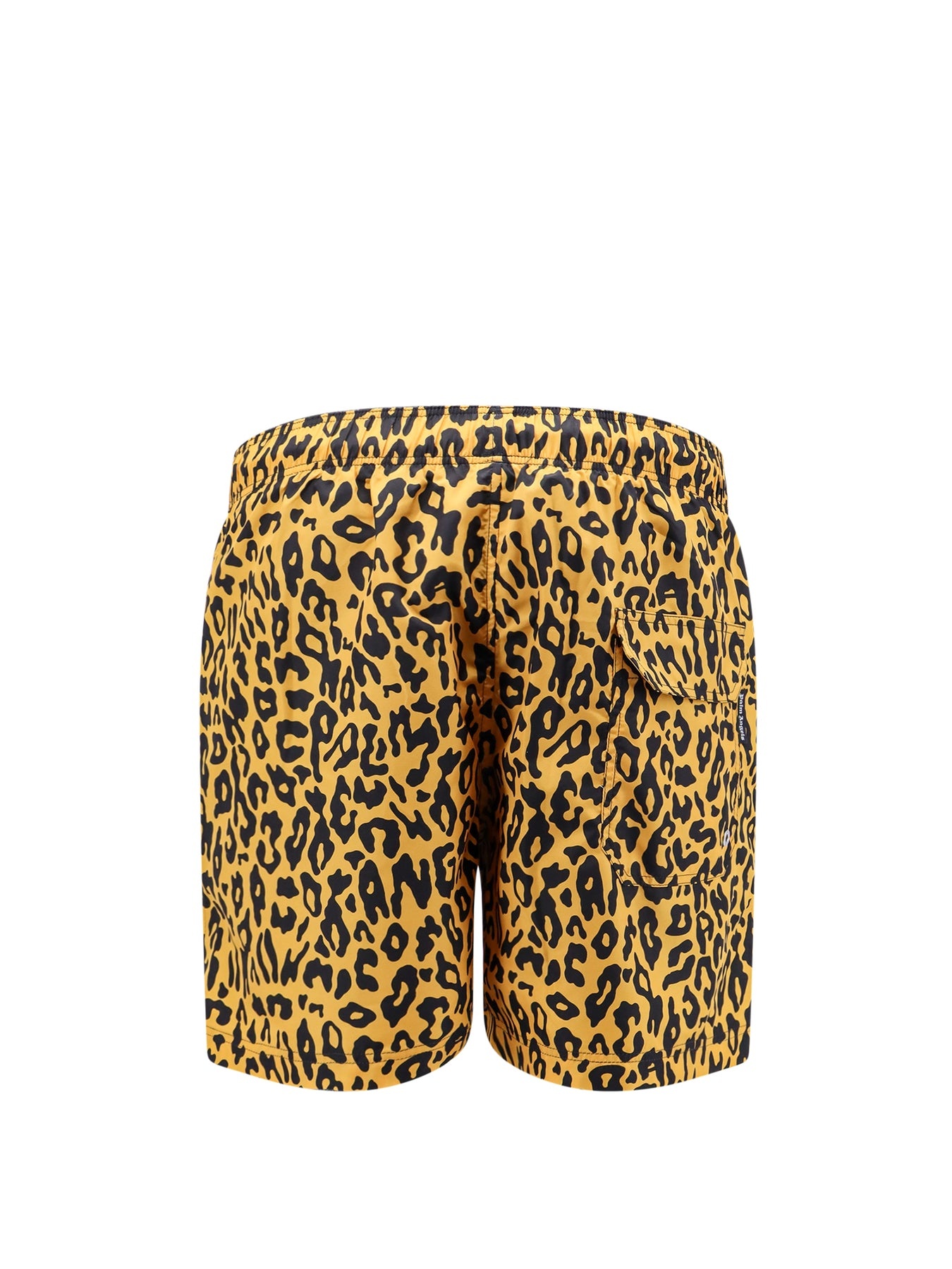 Nylon swim shorts with all-over animalier print - 2