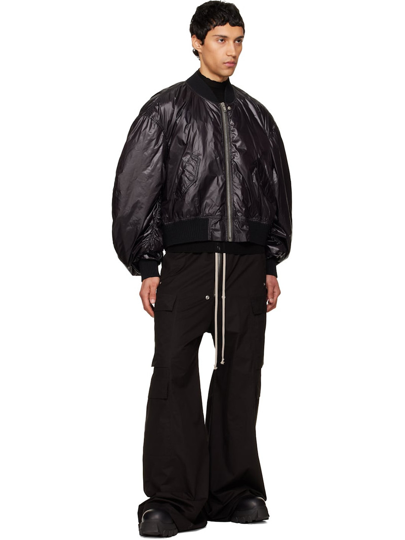 Rick Owens Black Cargobelas Cargo Pants outlook