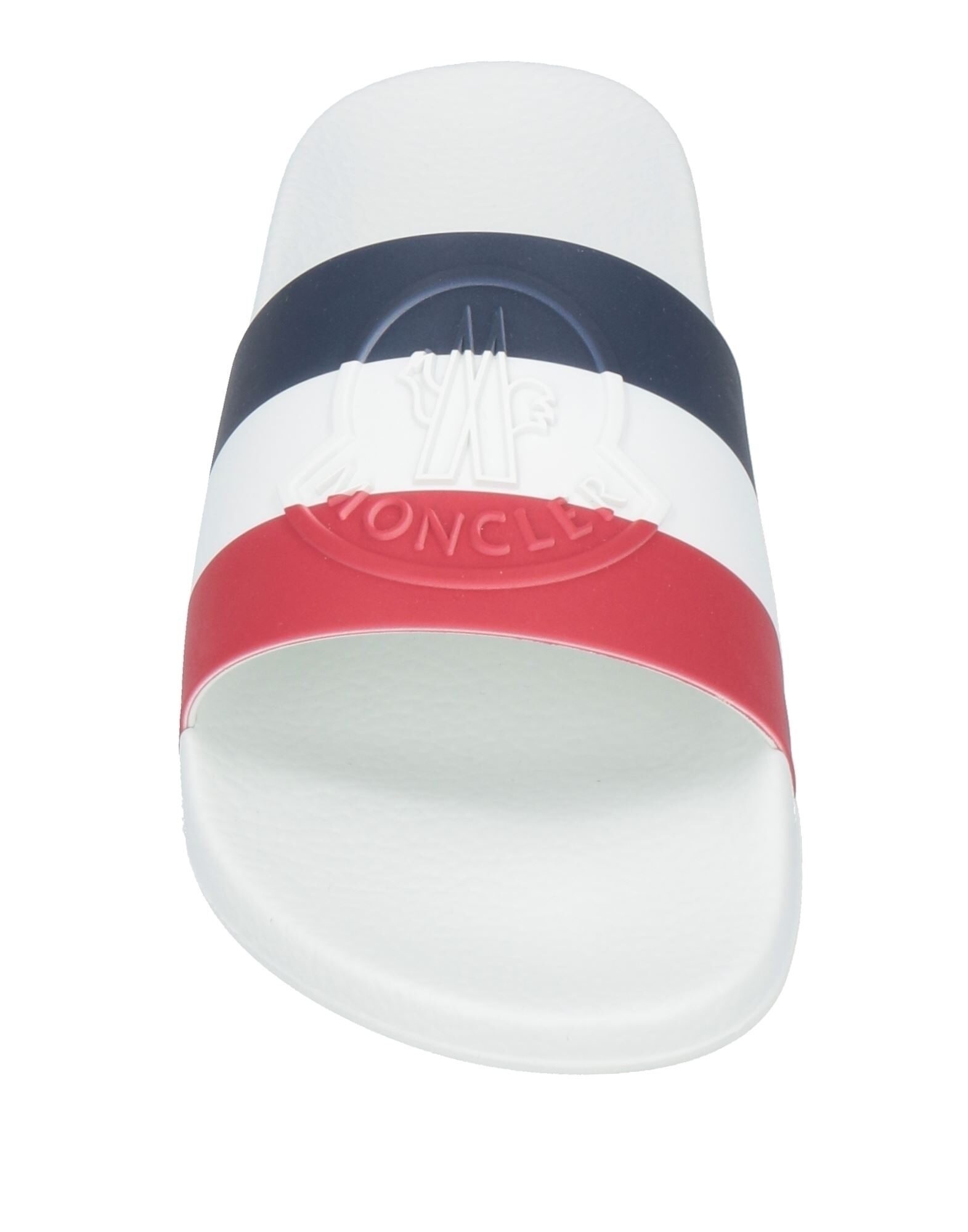 サンダル MONCLER Men Sandals White 4C0003001A49 002 Moncler White Men's Sandals | yoox | REVERSIBLE