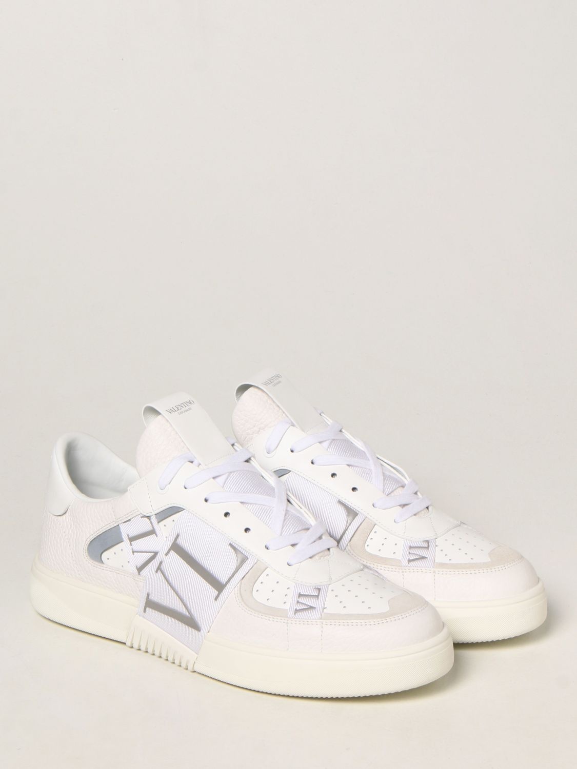◆VALENTINO GARAVANI◆スニーカー Valentino Valentino Garavani leather sneakers with VLTN logo