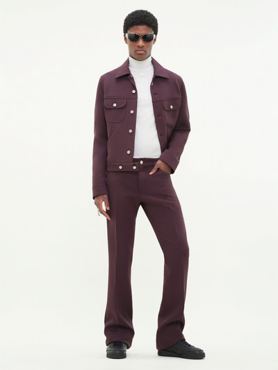 courrèges 70'S BOOTCUT TWILL PANTS outlook