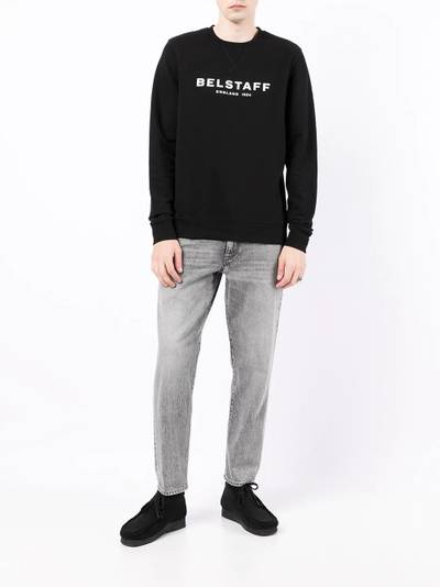 Belstaff logo-print cotton sweatshirt outlook