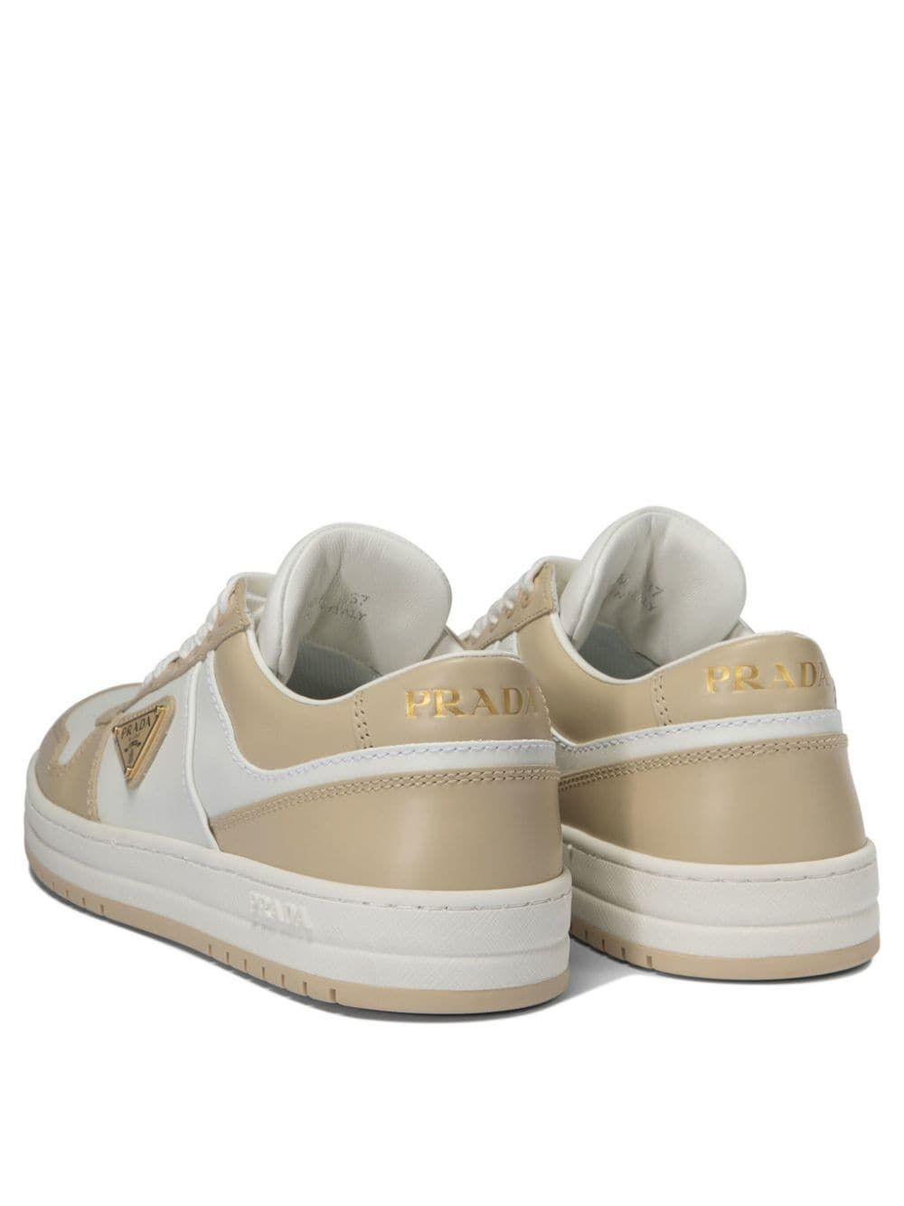 Prada Women Downtown Two-Tone Sneakers - 2