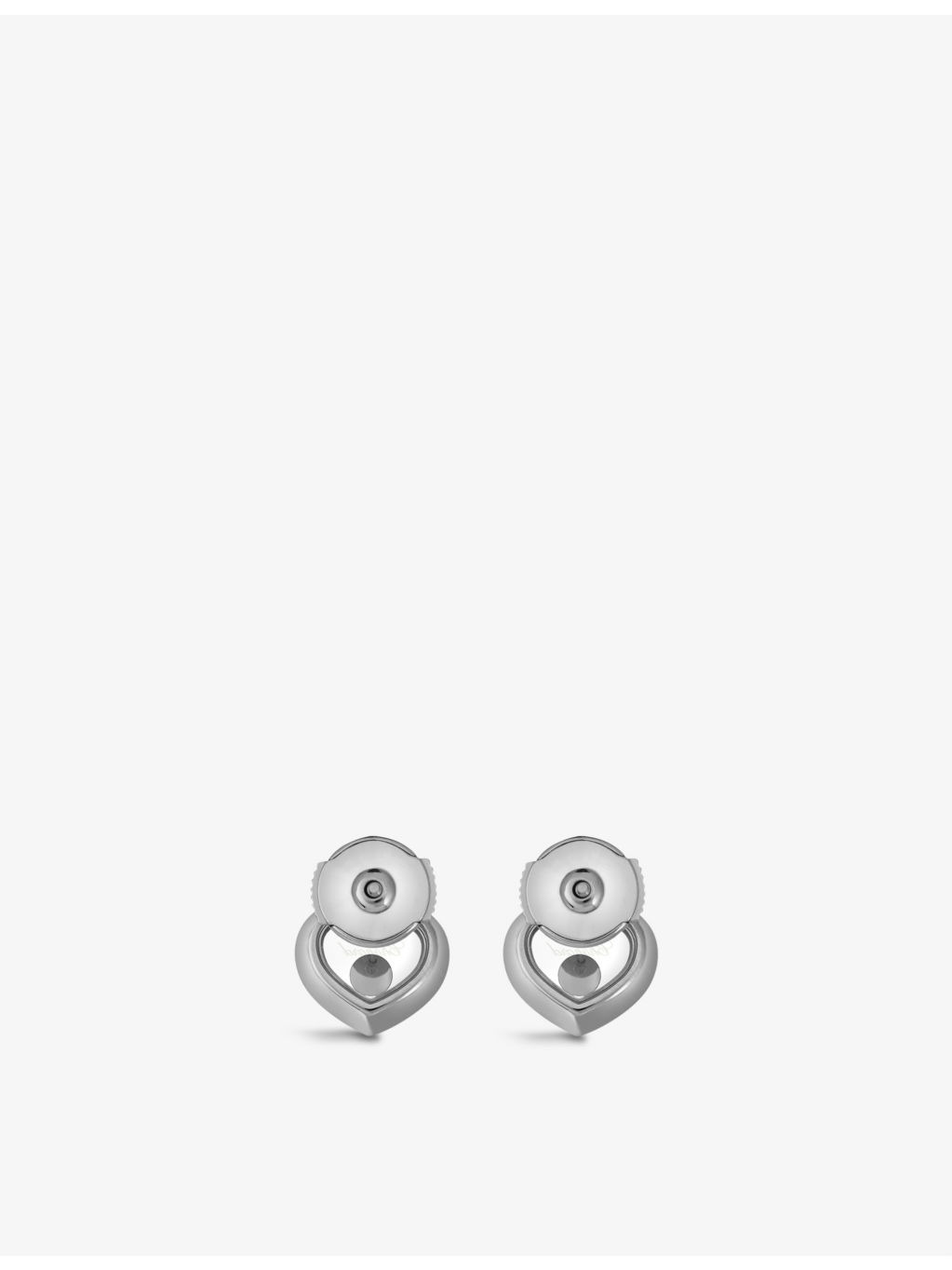 Happy Diamonds 18ct white-gold and 0.10ct diamond earrings - 3