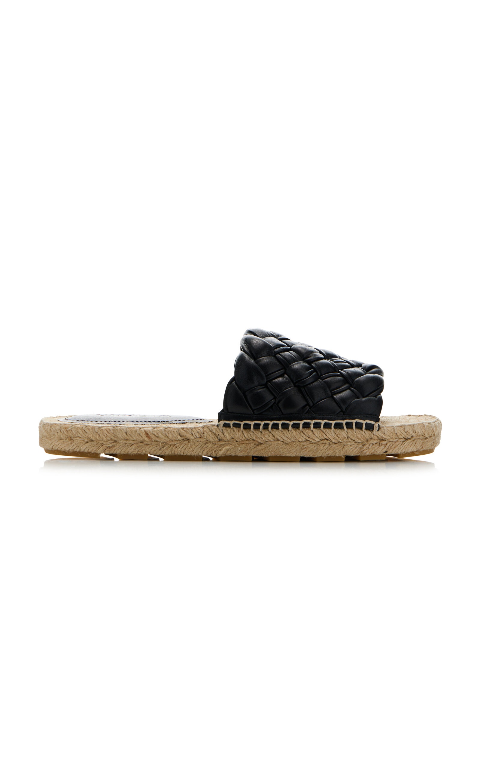 Jack Leather Espadrille Sandals black - 1