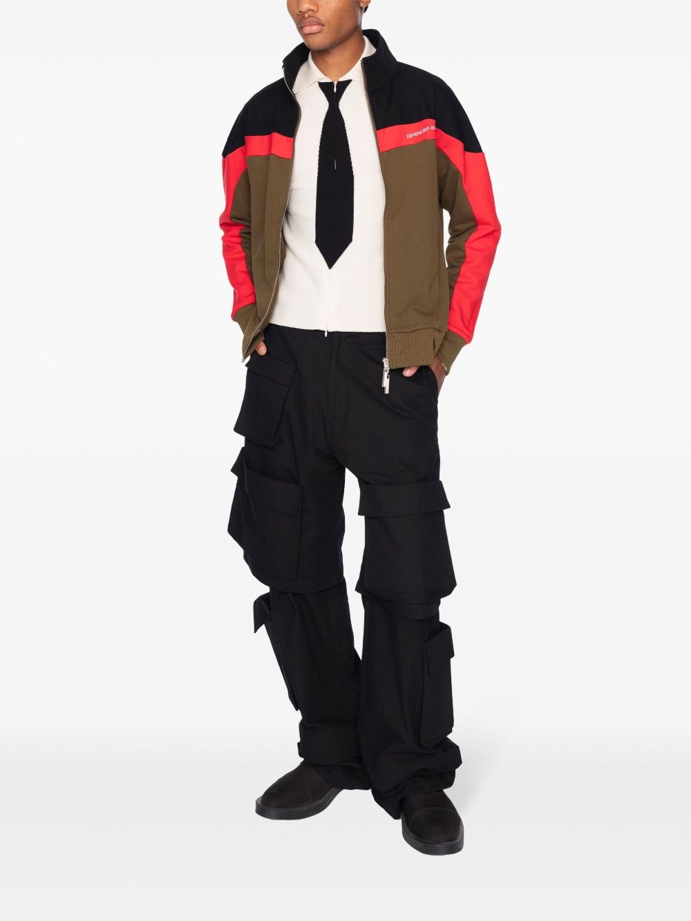 Spencer Badu Bowl Track Jacket Green "Green" - 3