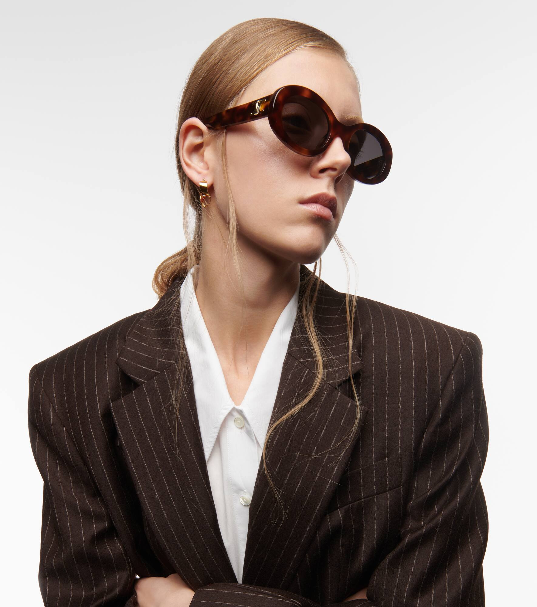 Triomphe 01 oval sunglasses - 3