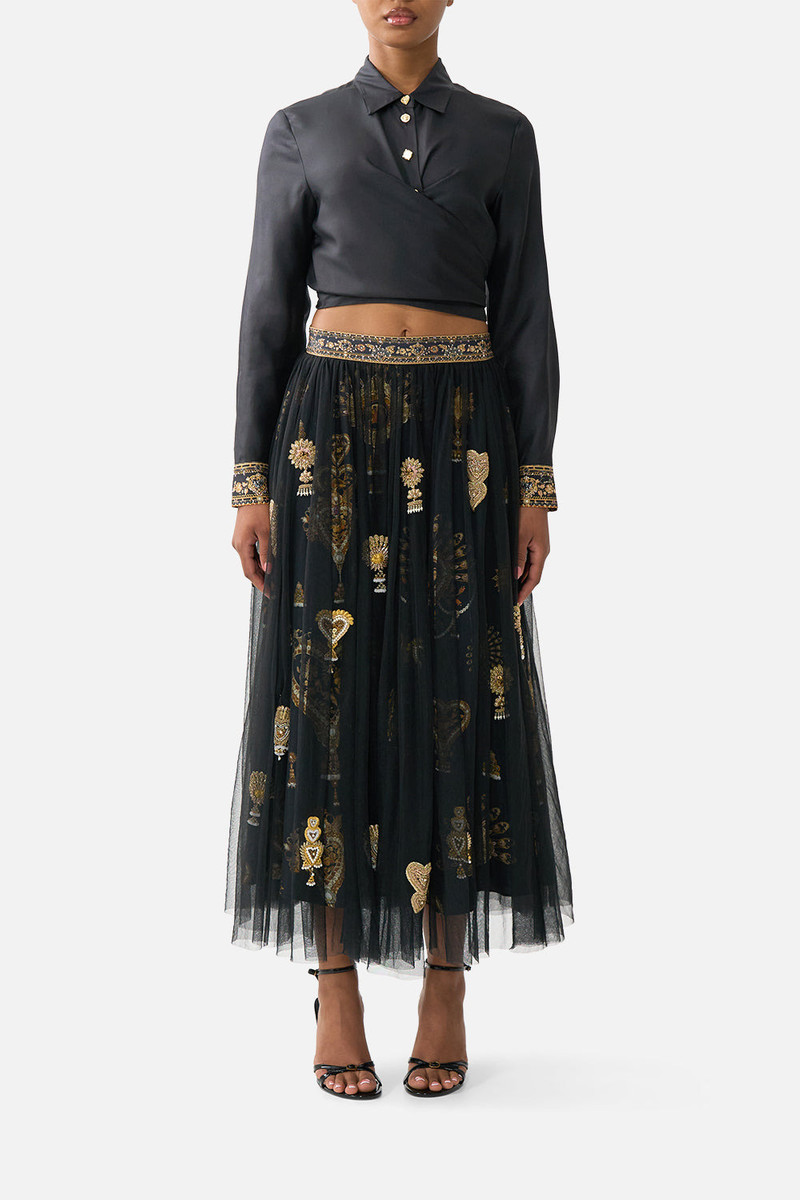 CAMILLA MIDI TULLE SKIRT outlook