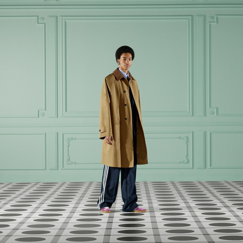 GUCCI Cotton coat with detachable vest outlook
