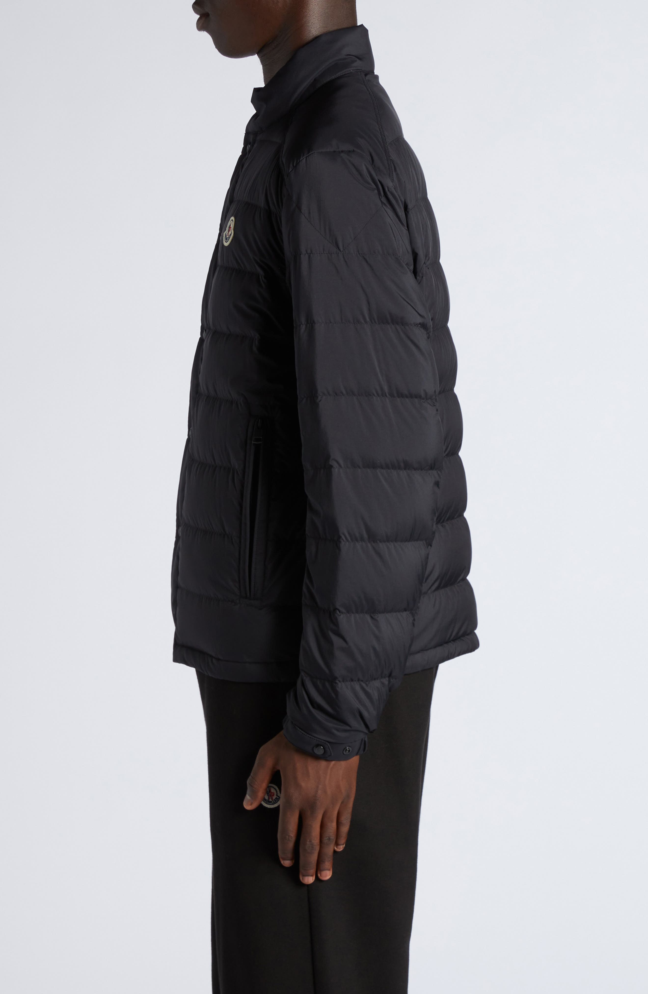 Moncler Selves Down Jacket in Black at Nordstrom - 4