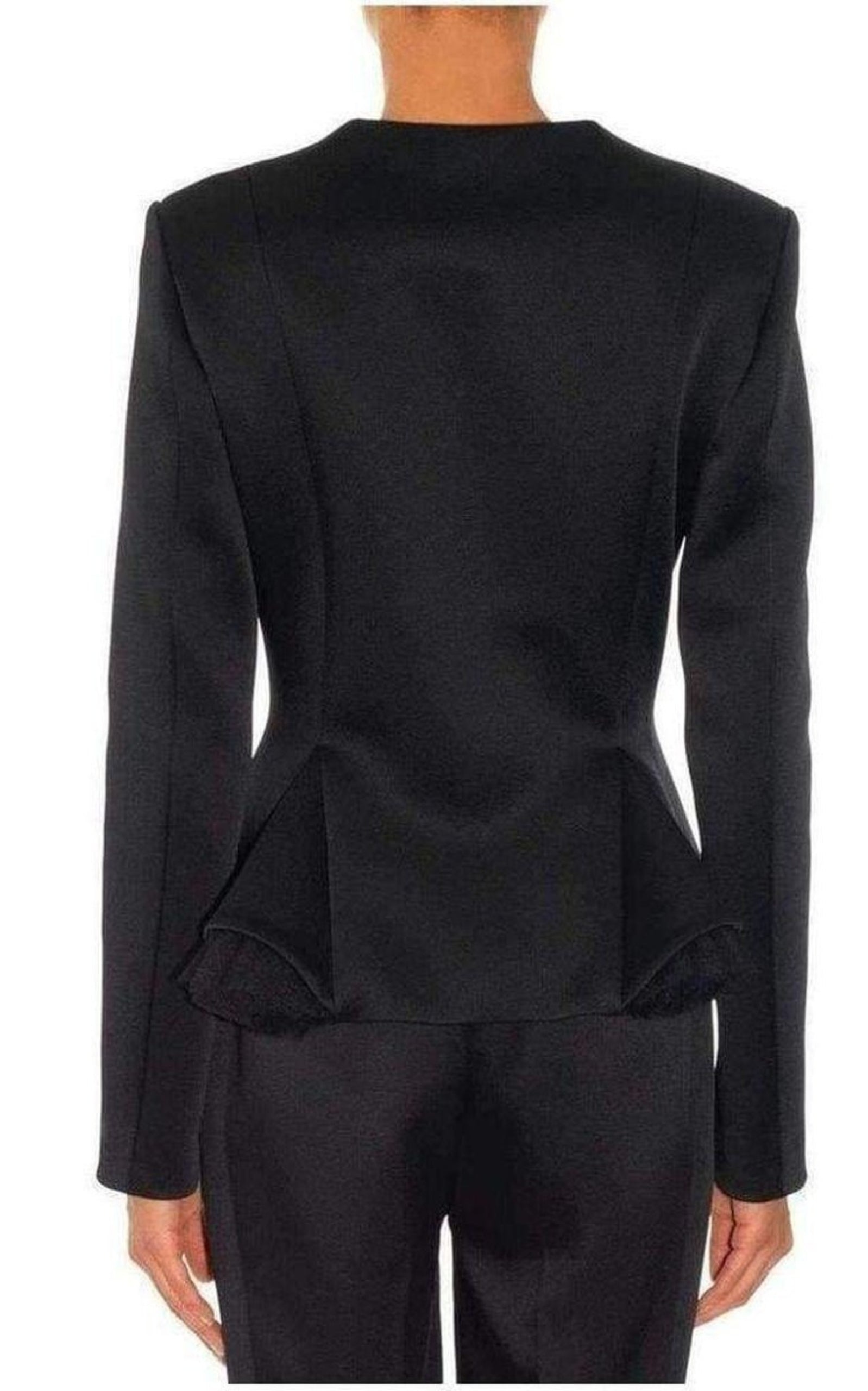 Fitted Jacket with Godets - 4