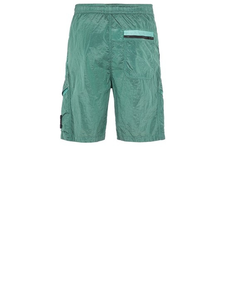 Stone Island L1719 NYLON METAL IN ECONYL® REGENERATED NYLON LIGHT GREEN outlook