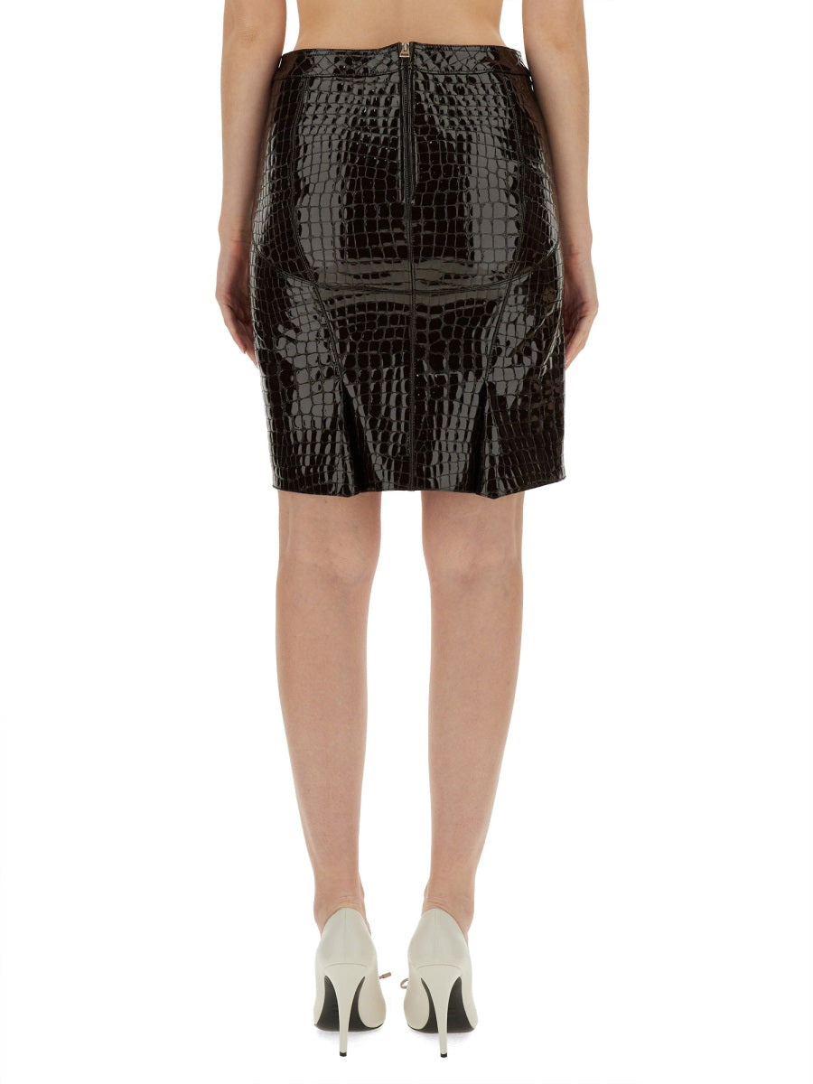 Tom Ford Women Leather Skirt - 3