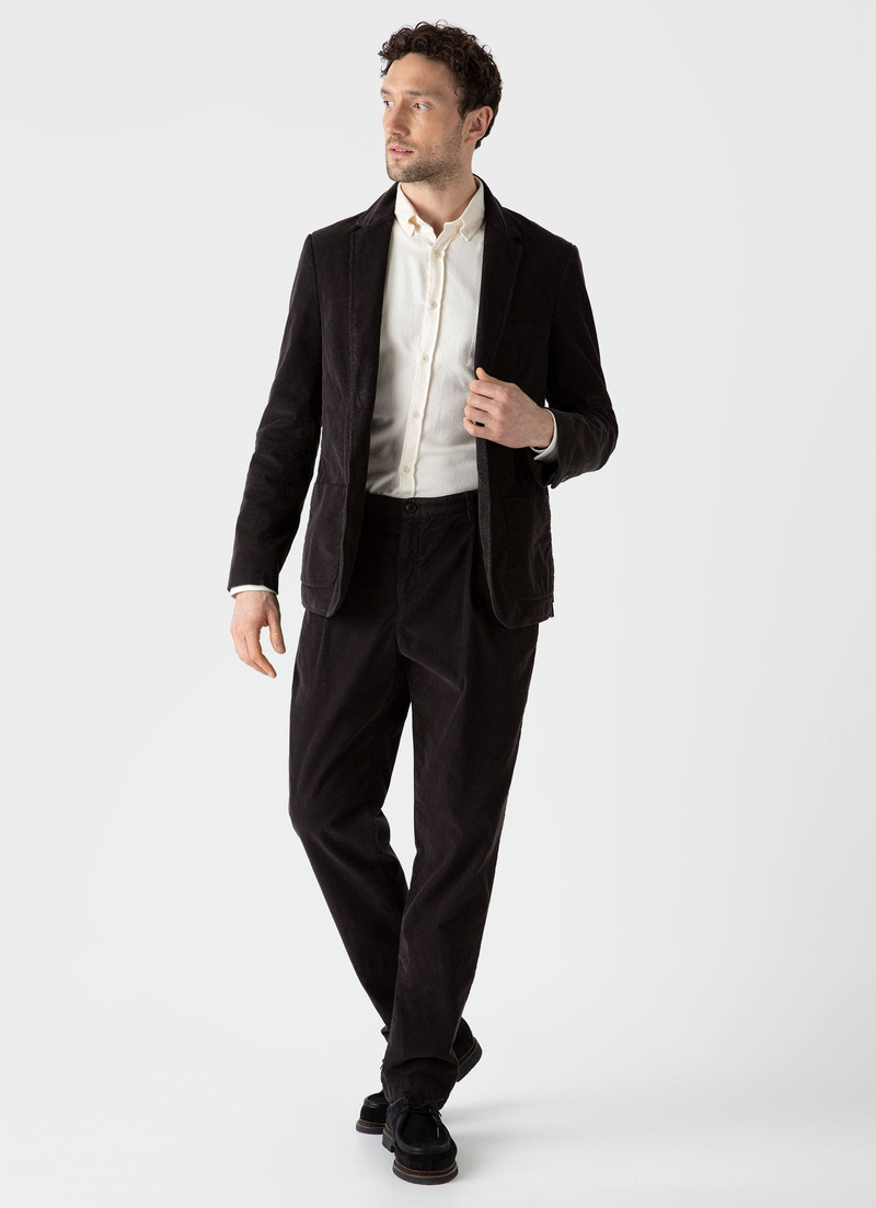 Sunspel Fine Corduroy Blazer outlook