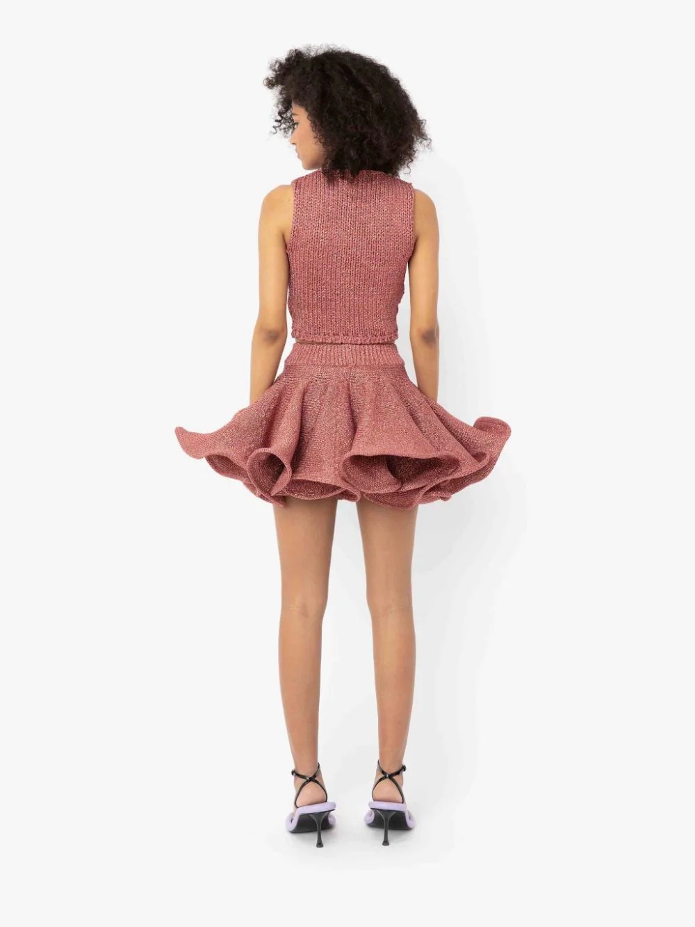 FLARED MINI SKIRT - 4