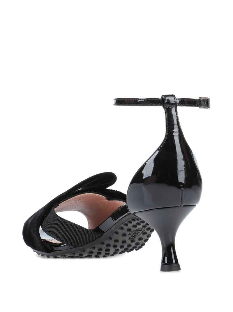 50mm velvet sandals 3