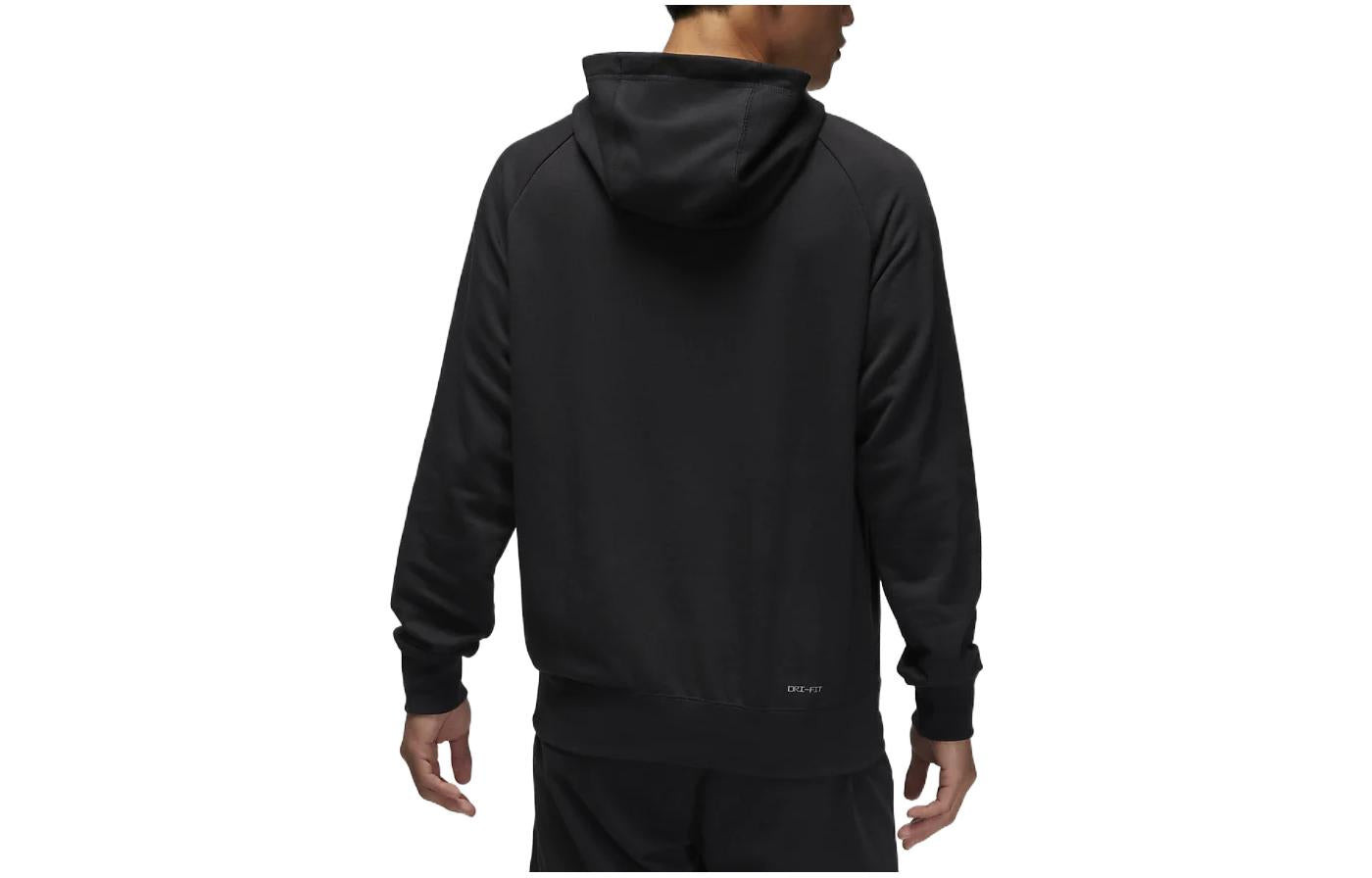 Air Jordan Solid Color  Pullover Hoodie Men's Black DQ7328-010 - 2