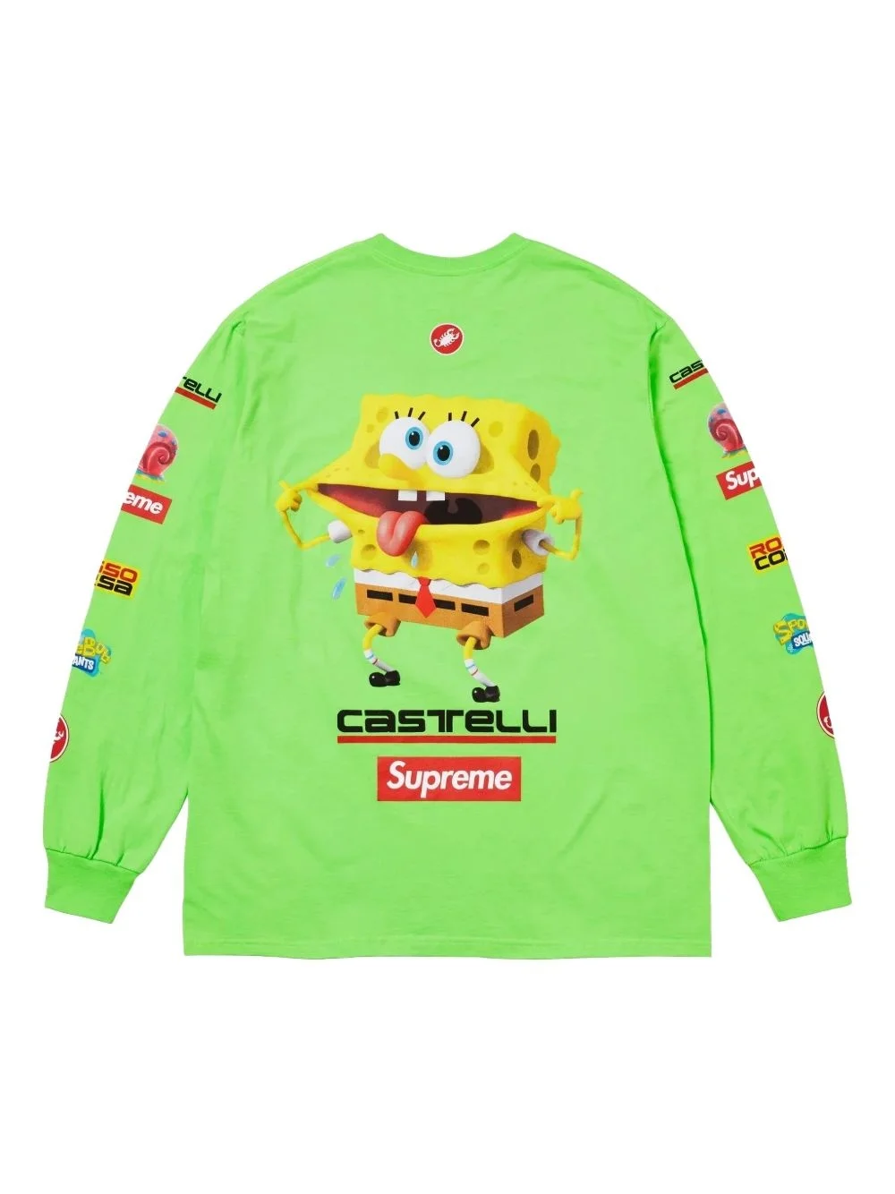 x SpongeBob x Castelli Racing long-sleeves T-shirt - 1
