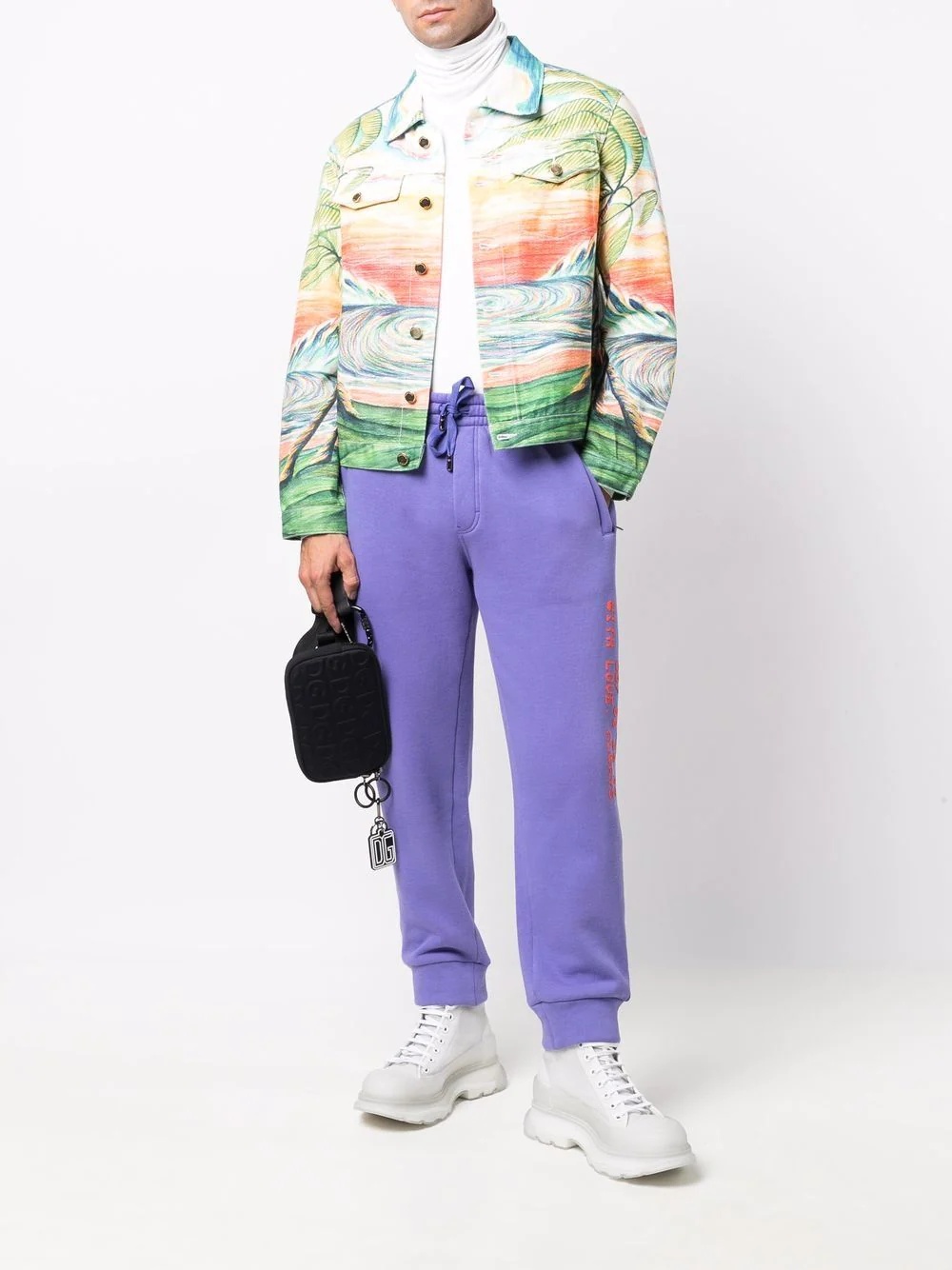 3D print jersey track pants - 2